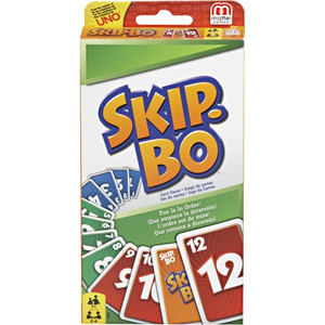 Mattel Skip Bo Card Game Mtt Shoplet