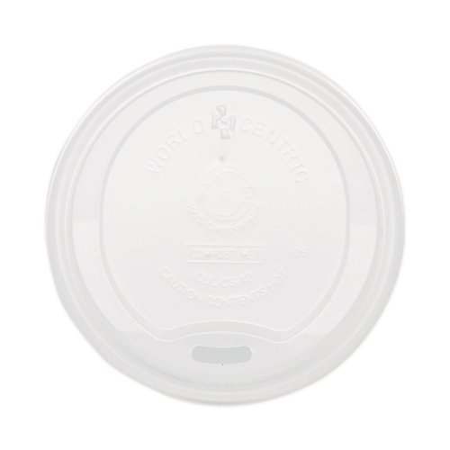 World Centric PLA Lids For Hot Cups WORCULCS12 Shoplet
