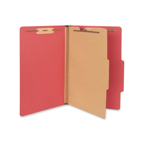 Universal Bright Colored Pressboard Classification Folders UNV10213