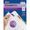Avery® Printable Self, Print-on Tab(s)1.25" Tab Width - Self-adhesive ...