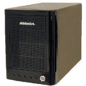Addonics MST4ML-B Mini Storage Tower Enclosure - 2L39434 - Shoplet.com