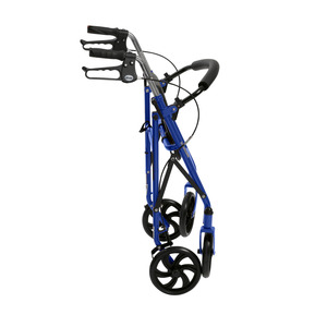 Drive Devilbiss Healthcare Four Wheel Walker Rollator With Fold Up ...