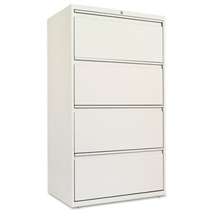 Alera Four Drawer Lateral File Cabinet Alelf3054lg Shoplet Com