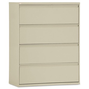 Alera Four-Drawer Lateral File Cabinet - ALELF4254PY ...