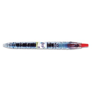 B2P Stifte Recycelt Pilot B2P Gelschreiber Set - 6 Stück Blau 0