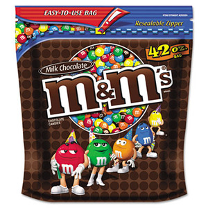 M & M's Milk Chocolate w/Candy Coating - MNM32438 - Shoplet.com