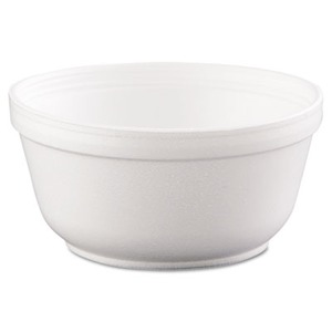 Dart Foam Bowls 8 Ounces White Round 50/Pack