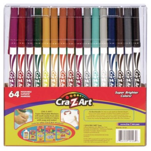 Cra-z-art Washable SuperTip Markers - CZA10128WM16 - Shoplet.com