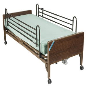 Drive Devilbiss Healthcare Delta Ultra Light Semi Electric Hospital Bed ...