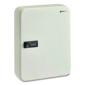 Adiroffice Steel Heavy-Duty Key Cabinet with Combination Lock ...
