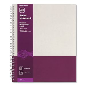 Tru Red Wirebound Hardcover Notebook - TUD24383514 - Shoplet.com