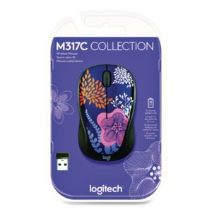 LOGITECH, INC. M317 Design Collection Limited Edition Wireless ...
