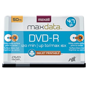 Maxell DVD-R Recordable Discs - MAX638022 - Shoplet.com