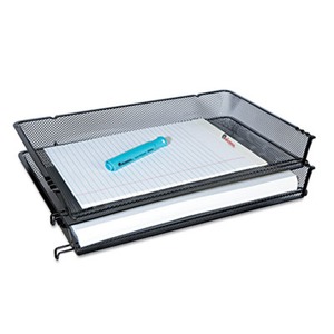 Universal Deluxe Mesh Stacking Side Load Tray - UNV20012 - Shoplet.com