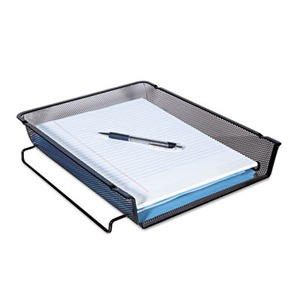 Universal Deluxe Mesh Stackable Front Load Tray - UNV20004 - Shoplet.com