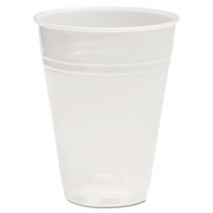 Boardwalk Translucent Plastic Cold Cups, 5oz, 100/Bag, 25 Bags/Carton