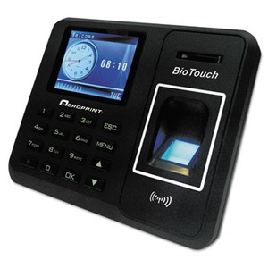 acroprint biotouch clock