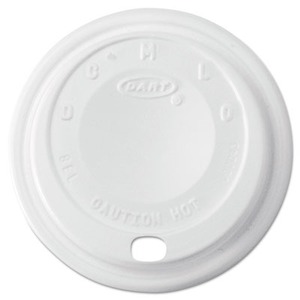 Dart DCC16UL Sip Thru Cup Lid, White