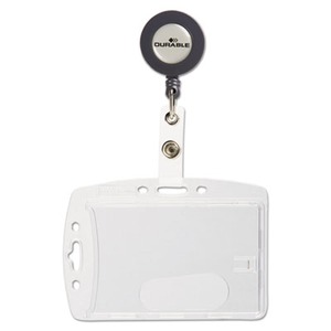 Durable ID/Security Card Holder Set - DBL801219 - Shoplet.com