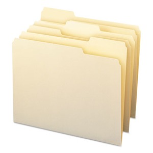 Smead 100% Recycled Manila Top Tab File Folders - SMD10339 - Shoplet.com