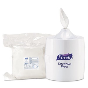 Purell Hand Sanitizer Wipes Wall Mount Dispenser