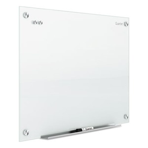 Quartet Infinity Magnetic Glass Marker Board - QRTG9648W - Shoplet.com