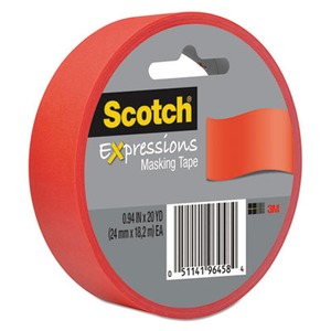 Scotch-brite Expressions Masking Tape - MMM3437PRD - Shoplet.com