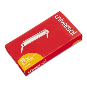Universal Two-Piece Two-Prong Paper Fastener Base and Compressor Sets - UNV81002 - Shoplet.com