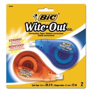 BIC Wite-Out Quick Dry Correction Fluid - BICWOFQD324 