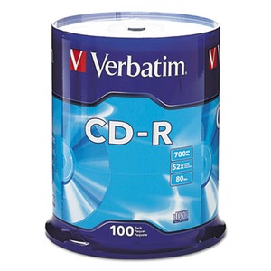 Silver CD-R 52x 700mb 80min, Premium Blank CDs