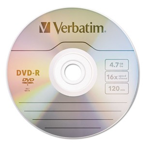 Verbatim DVD-R Discs - VER95102 - Shoplet.com