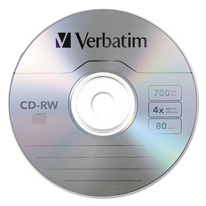 Verbatim CD-RW Discs - VER95169 - Shoplet.com