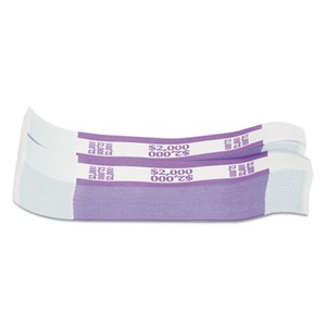 Pap-r Products Currency Straps - CTX402000 - Shoplet.com