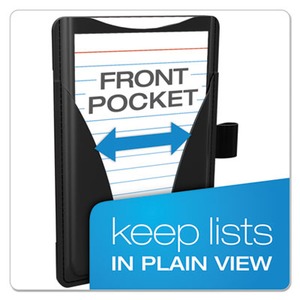 Oxford At Hand Note Card Zip Pocket Indigo - Office Depot - View #8