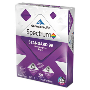 Georgia Pacific Spectrum Standard 96 Inkjet/Laser Paper - GPC998604 ...