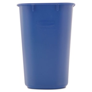 Rubbermaid Fg295673 Blue Medium Deskside Recycling In Home Recycling