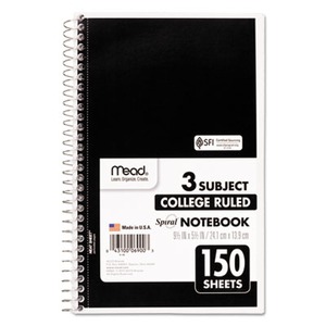 Mead Spiral Notebook - MEA06900 - Shoplet.com
