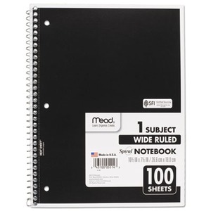 Mead Spiral Notebook - MEA05514 - Shoplet.com