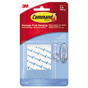 Command Communications, Inc Command Mini White Hooks with White
