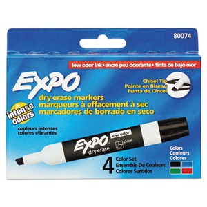 Expo 2-in-1 8-Piece Dry Erase Markers, Assorted, M - 4 pack