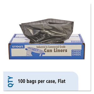 Ox Plastics Clear Can Liners Trash Bags - Large Transparent, Heavy-duty  Recycling Garbage Bags - Perfect for Commercial Use for Anywhere -39 Gallon  