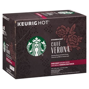starbucks caffe verona decaf k cups