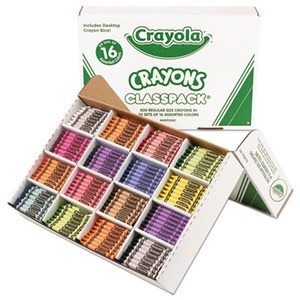 Crayola Large Multicultural Crayons (52080W)