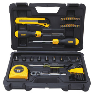 Stanley 51-Piece Mixed Tool Set - BOSSTMT74864 - Shoplet.com