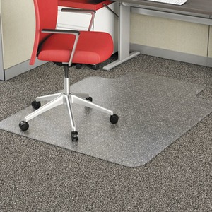 Tropical Composition Chair Mat, Green Office Vinyl Floor Mat, Black Floor  Protector Mat, Leaves Chair Carpet 