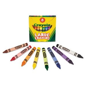 Crayola Triangular Crayons - 8 pack