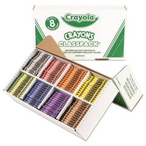 Crayola Classpack Regular Crayons - CYO528008 - Shoplet.com