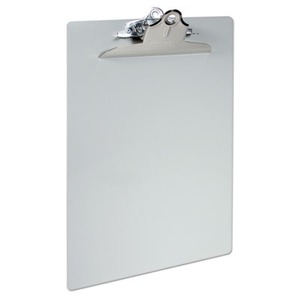 Saunders Aluminum Clipboard w/High-Capacity Clip - SAU22519 - Shoplet.com