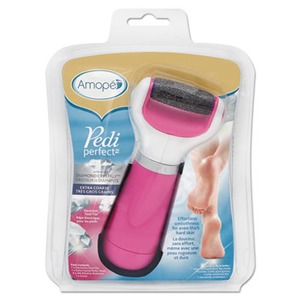 Amope + Pedi Perfect Pink Electric Foot File for Callus Removal