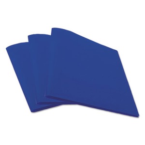 plastic folder with two pockets
